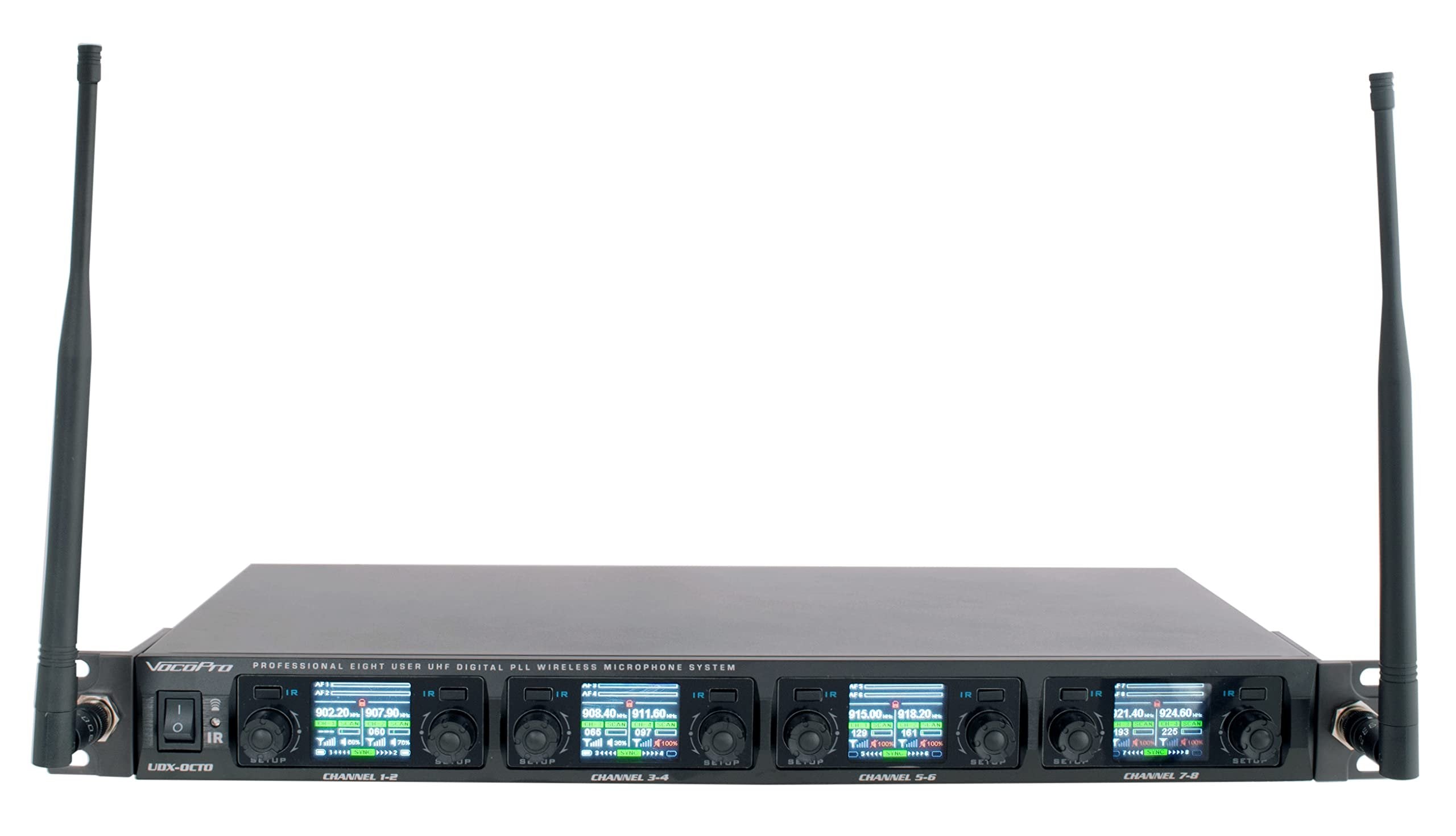 VocoPro Wireless Microphones and Transmitters (UDX-OCTO)