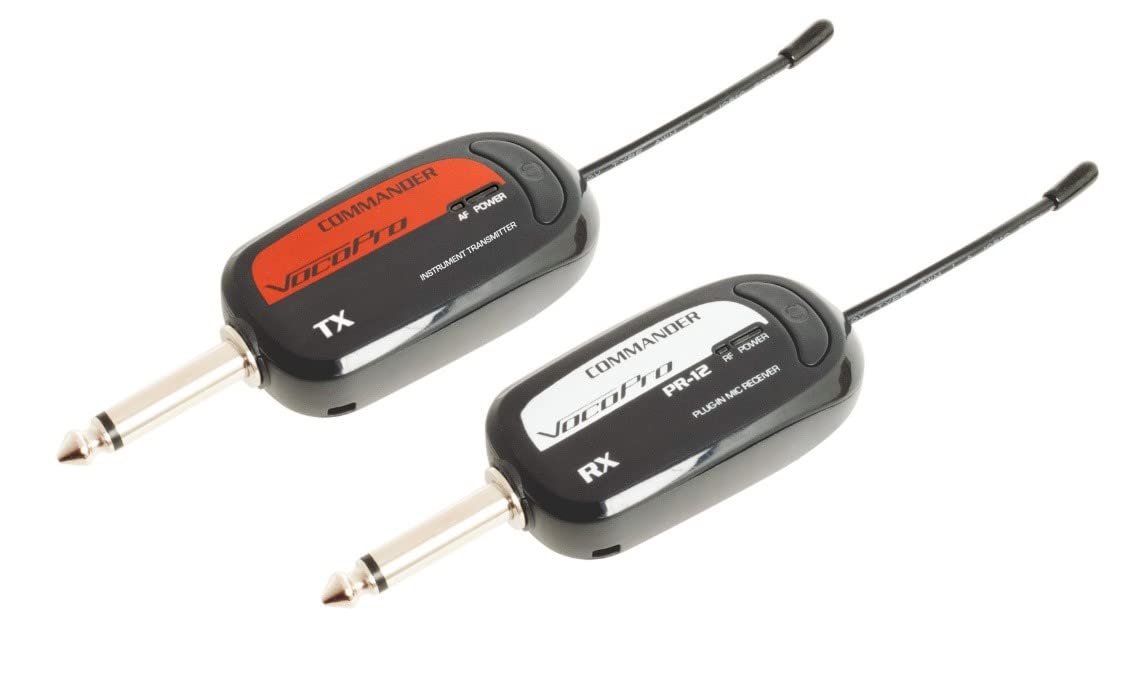VocoPro Wireless Instrument Microphone, Black (Commander 1)