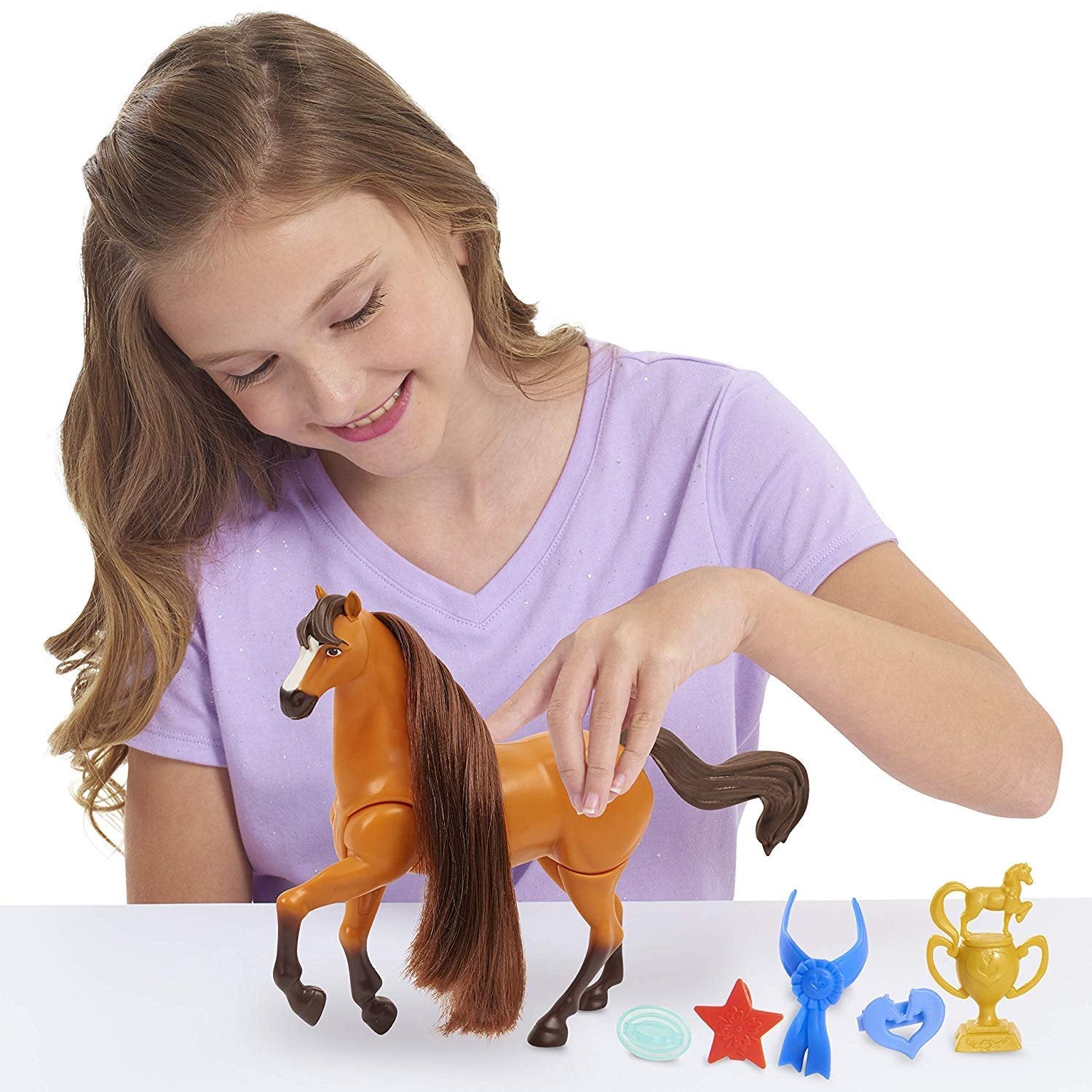 Spirit Riding Free Sounds & Action Horse, Spirit, Kids Toys for Ages 3 Up by Just Play