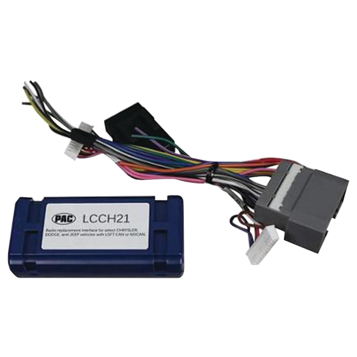 PAC LCCH21 Radio Replacement Adapter For Chrysler (Lcch21 2008-2015 Dodge Chrysler), Black