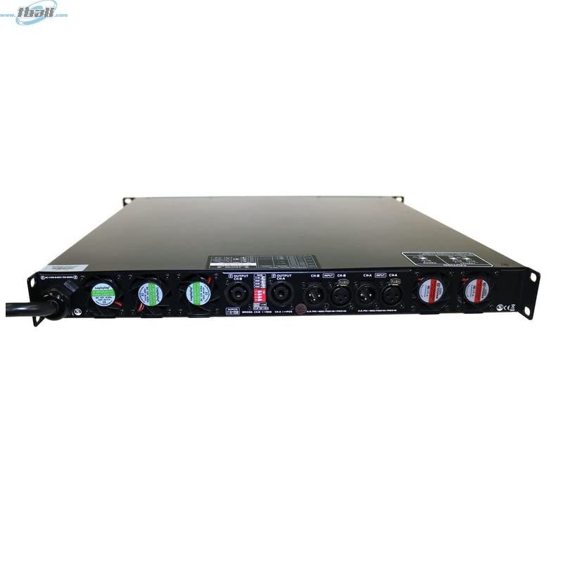 ADMARK AD-42 Amp Professional High Power Audio Class-D Power Amplifier 2 x 7800 Watts @ 4 Ohms Per Channel with Dual Digital Signal LEDs 1 U Rack Mount