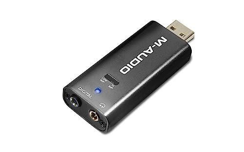 M-Audio, 1 Acoustic Guitar Effect Pedal, 16-bit / 48kHz (Micro DAC)