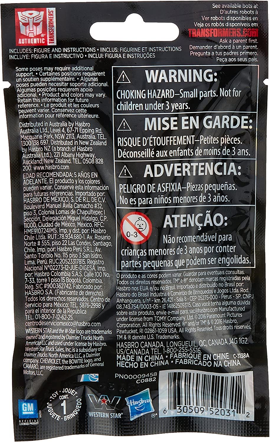 Transformers: The Last Knight Tiny Turbo Changers Series Blind Bags