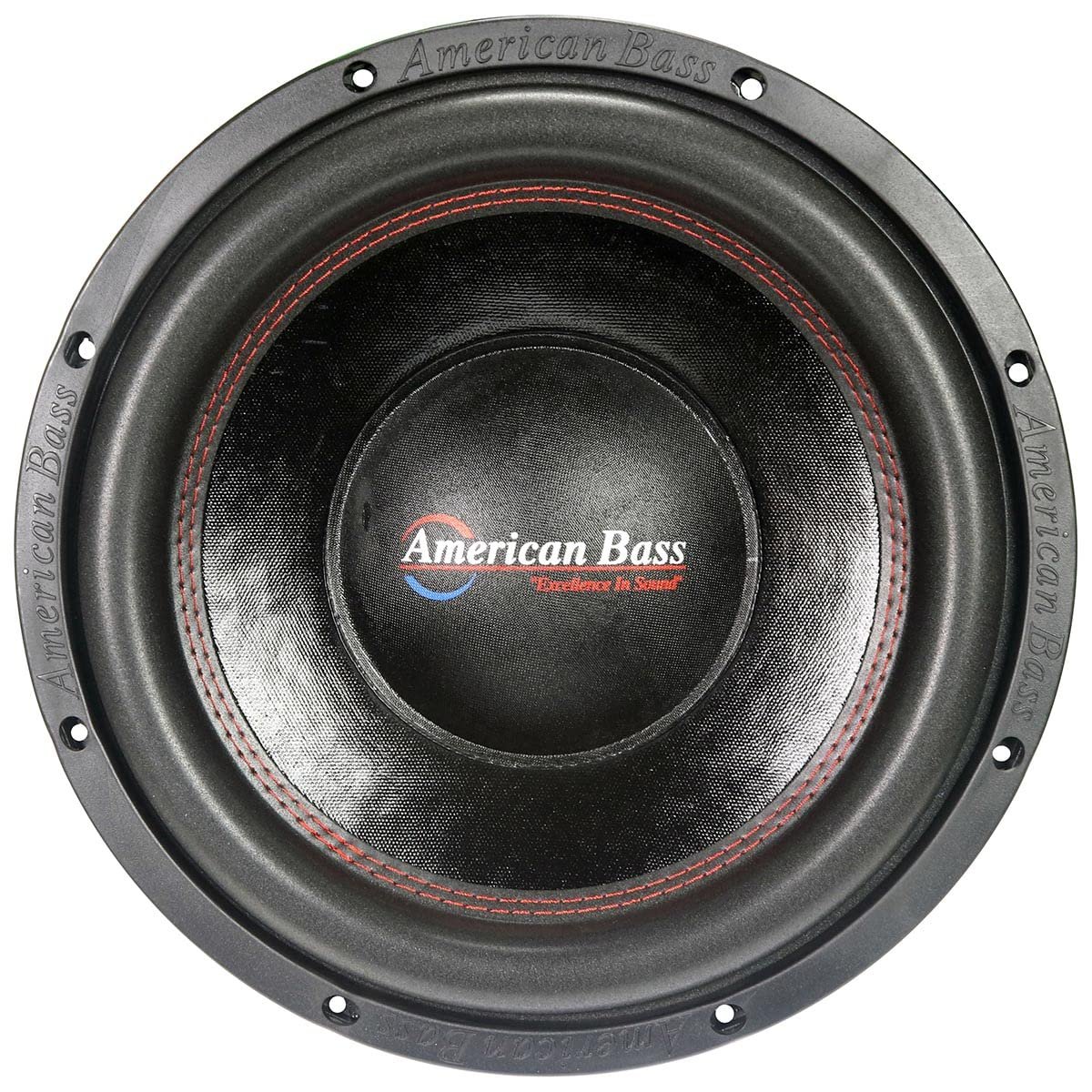 American Bass Usa DX 124 800 Watt Max 4Ohm 12 Inch Subwoofer, Black