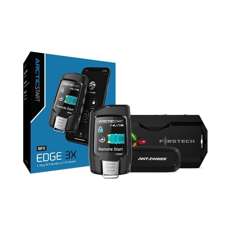 ARCTIC START ARX9999AS 2-Way CSX Remote Start + Security System with LTE Module, 3-IN-1 Combo Package DroneMobile smartphone Control, Long Range Remote with GPS Tracking, Alarm Upgrade Kit With DAS-II