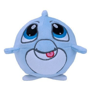 Crunchimals - Manami Crunch (Shark) - 6 inch Crunchable Stuffed Animals Plush Snuggle Buddy Cuddly Soft Toy Dolls Gift - Series 1