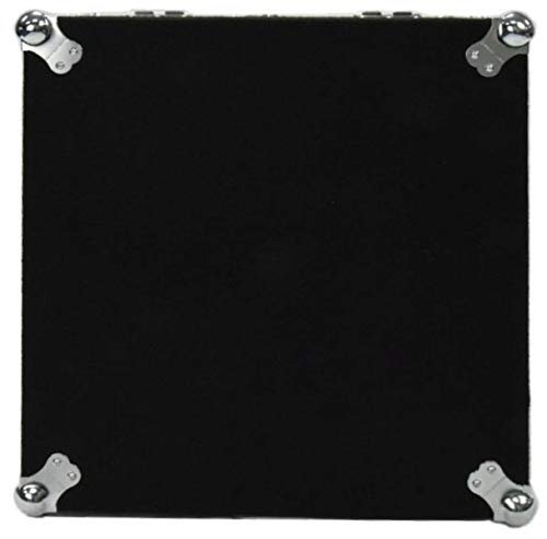 Professional 4u Amp Side 10u Mixer Side Lightweight And Durable Recessed Handles The Friction Fit Front And Rear Doors Are Easy To Fasten And Remove DEEJAY LED TBH4U10SLANTWOOD