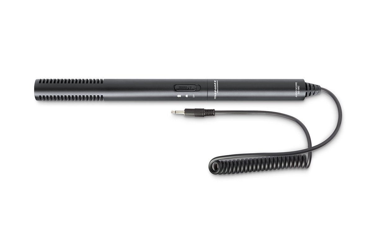 Marantz Professional Audio Scope SG-5BC | Battery-Powered Short Shotgun Microphone with 3.5mm Integral Cable