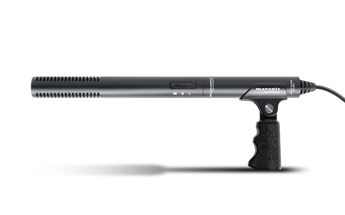 Marantz Professional Audio Scope SG-5BC | Battery-Powered Short Shotgun Microphone with 3.5mm Integral Cable