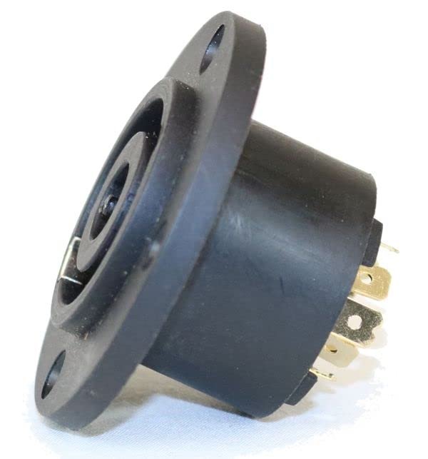 DEEJAYLED Durable Eight Pin Female Bayonet Style Quick Release Type Connector Used On Chuchera Boxes Wemo Switch Gives You Control Of Your Lamps And Small Appliances DEEJAY LED TBH8PINFEMALE