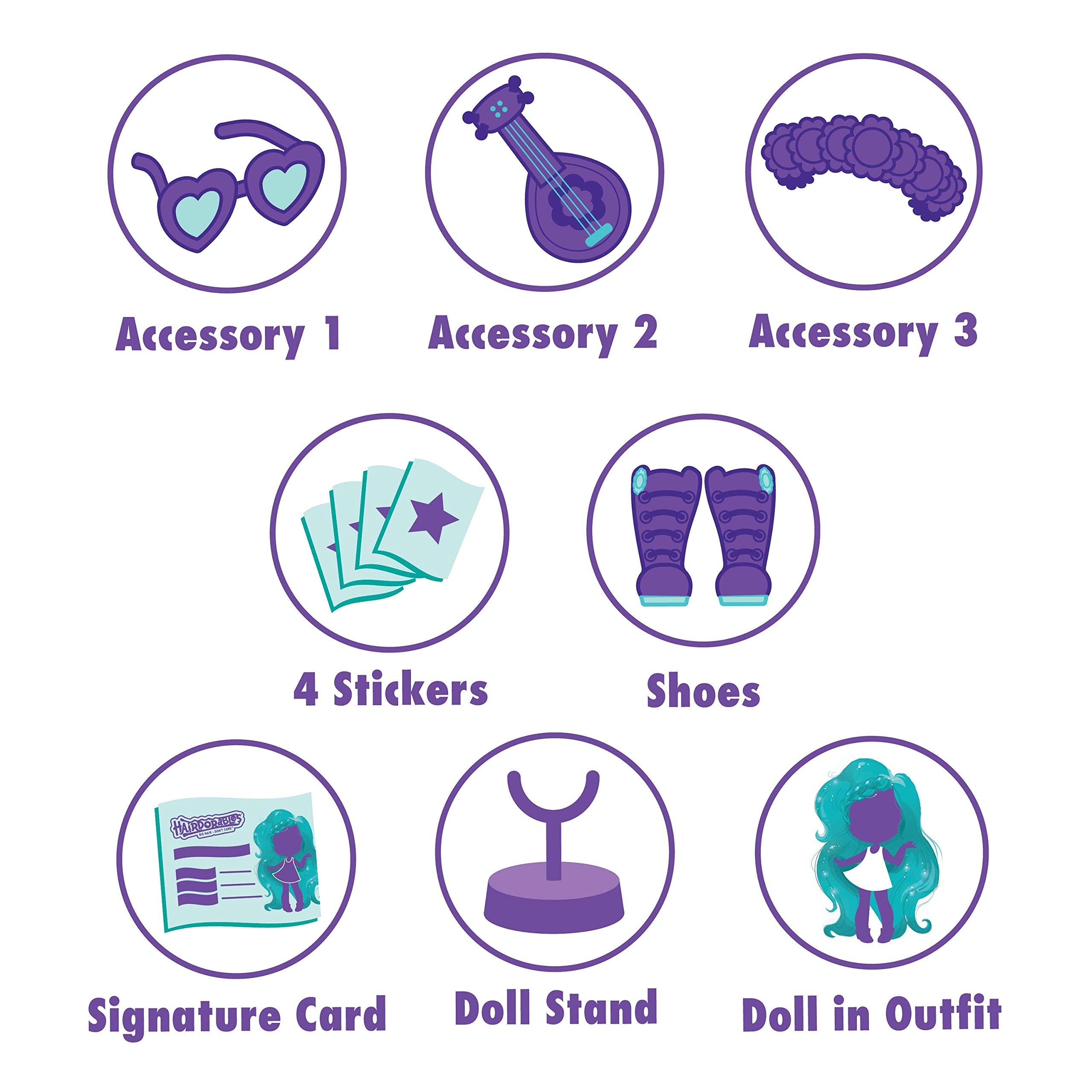 Hairdorables Loves Trolls World Tour, Kids Toys for Ages 3 Up by Just Play