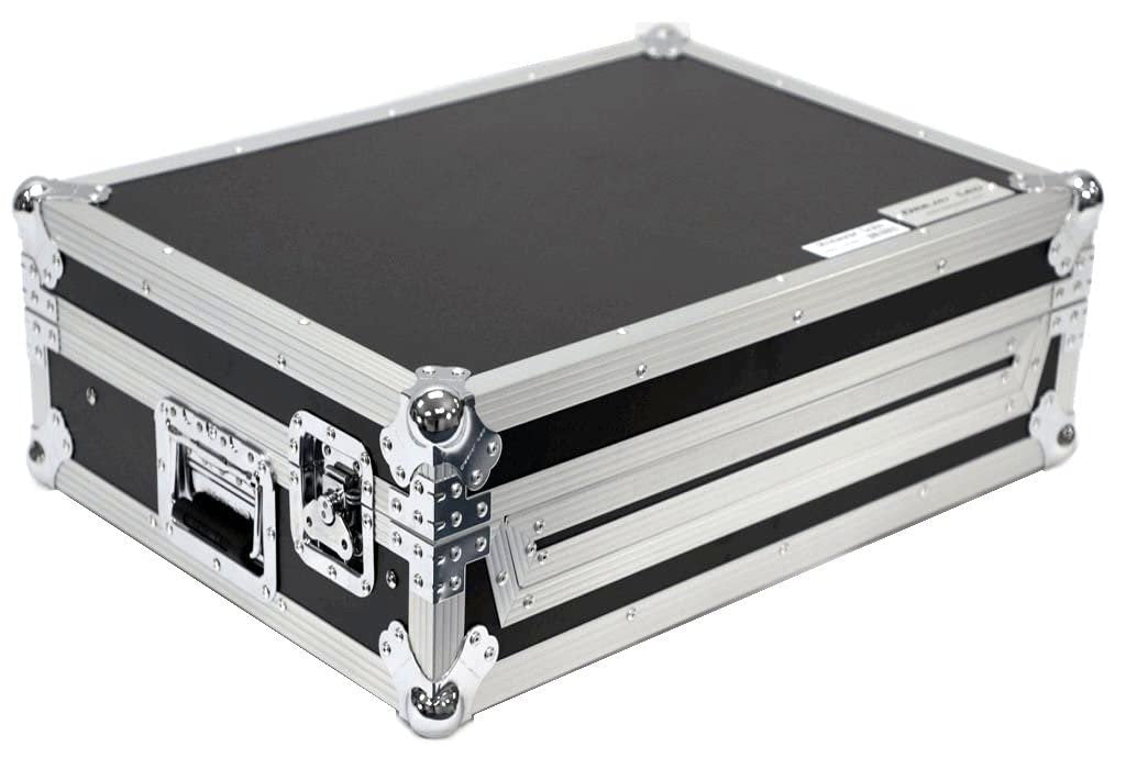 DEEJAY LED Fly Drive Case For Roland DJ808 Pro DJ Controller or Similarly Sized Equipment w/Laptop Shelf - TBHROLANDDJ808LT