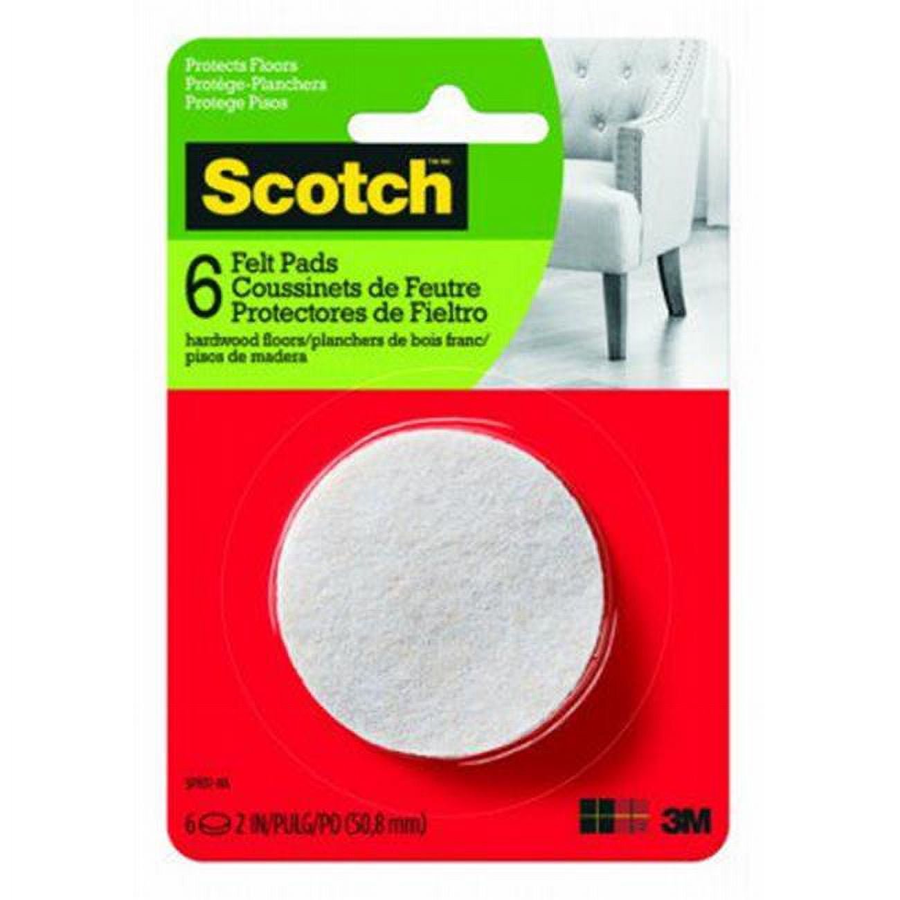 Felt Pad Rnd Bg 2 in