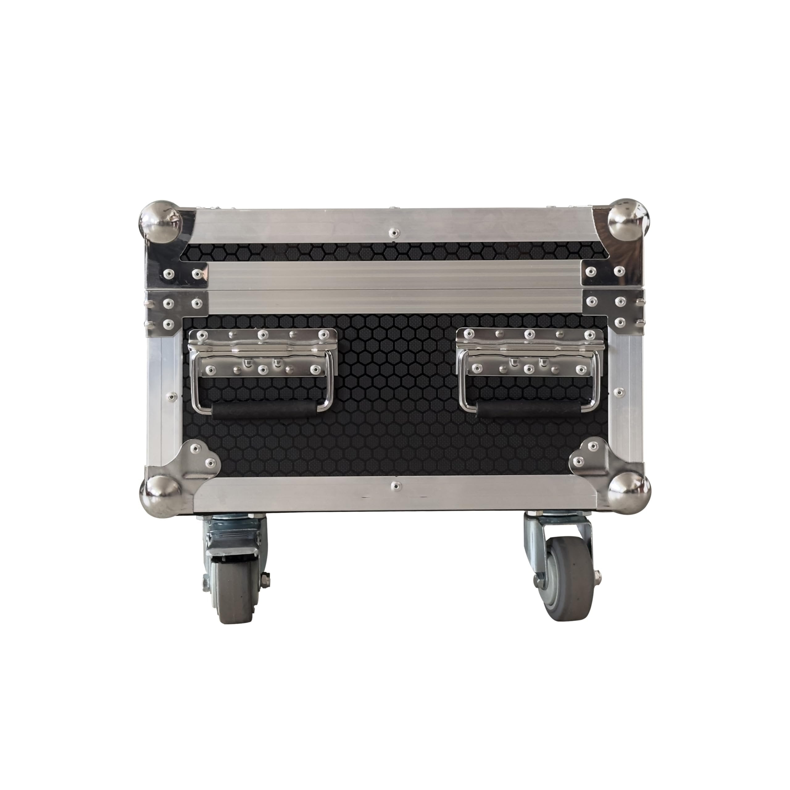 ANTAKIPRO AP-9X6CASE PRO Rolling Road Flight Case 12-Bay Charging Case, 6x6 Storage Compartments, Holds 12 Units AP-9X6PAR Rolling Equipment with Wheels Black