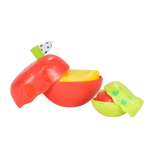 Lamaze Stack & Nest Fruit Pals – Nesting and Stacking Play Food Toys – Colorful Baby Stacking Toys - Toddler Stacking Toys - Baby Sensory Toys Ages 12 Months and Up