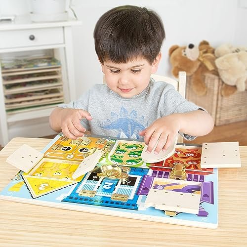 Melissa & Doug 13785 Latches Board