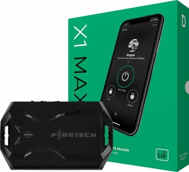 Firstech Compustar Drone Mobile X1MAX-LTE Telematics GPS Alarm Module Tilt...