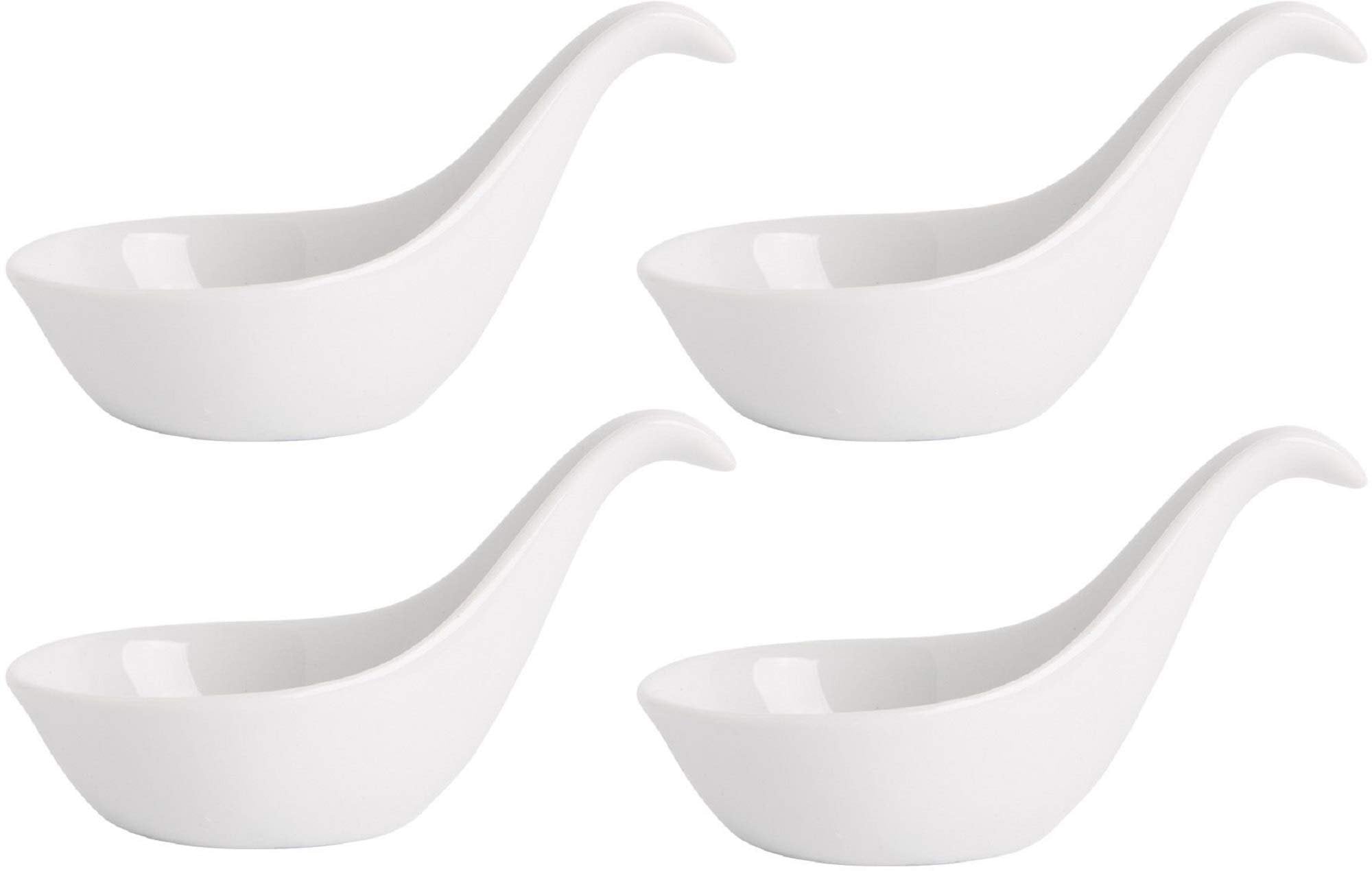 Home Essentials 15230 Spoon Shape Mini Taster, Set of 4