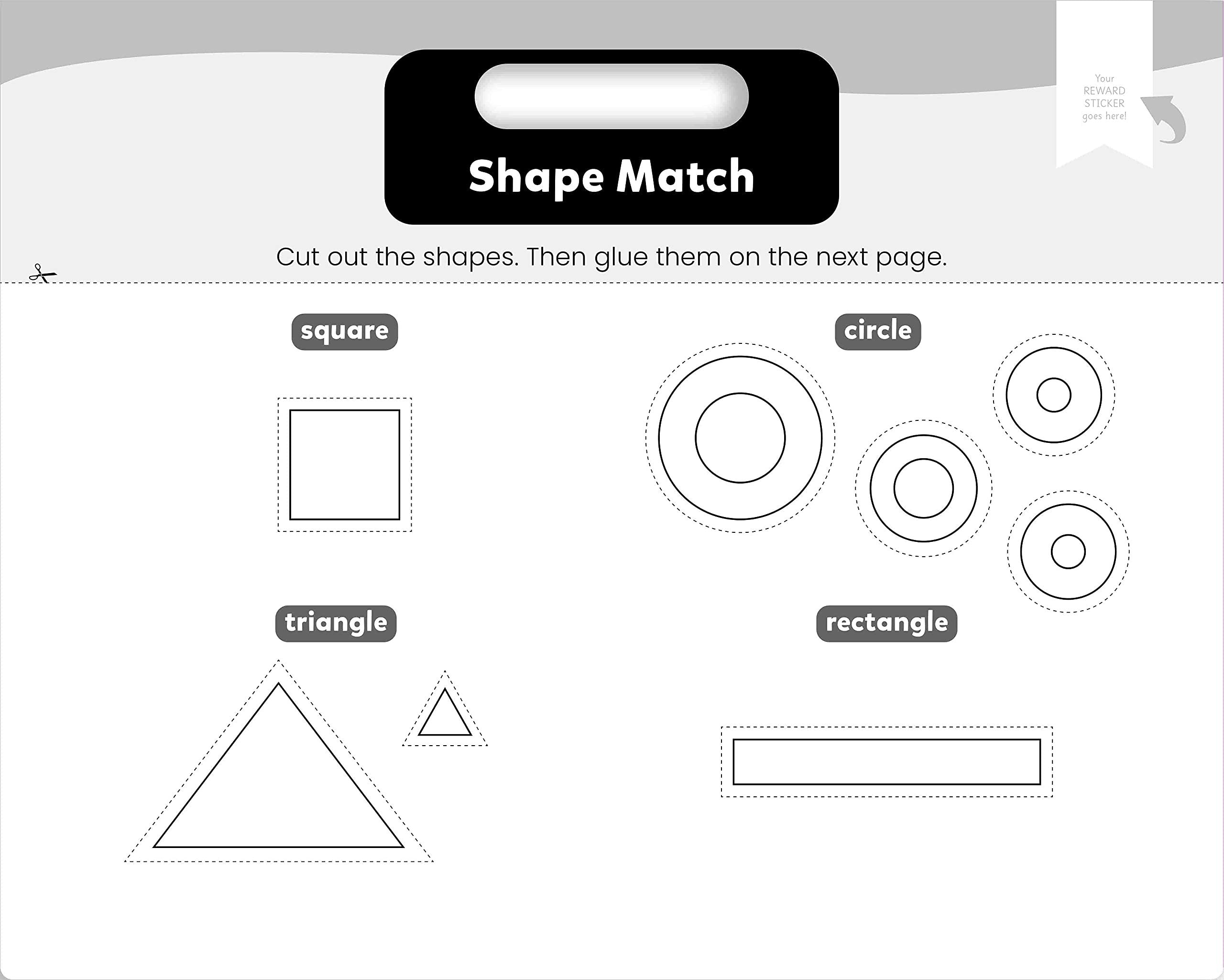 Junior Explorers: My Big Colours and Shapes Pad