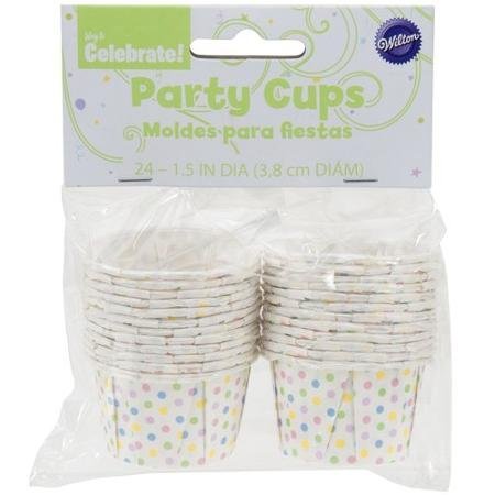 Wilton Nut Cups, Pastel Dots