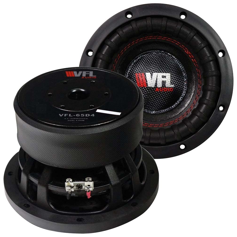 American Bass VLF 8 Inch Subwoofer 600 Watt RMS and 1200 Watt Max Power, 4 Ohm Impedance, 120-oz Magnet, and 2.5-inch Voice Coil, Pack of 1