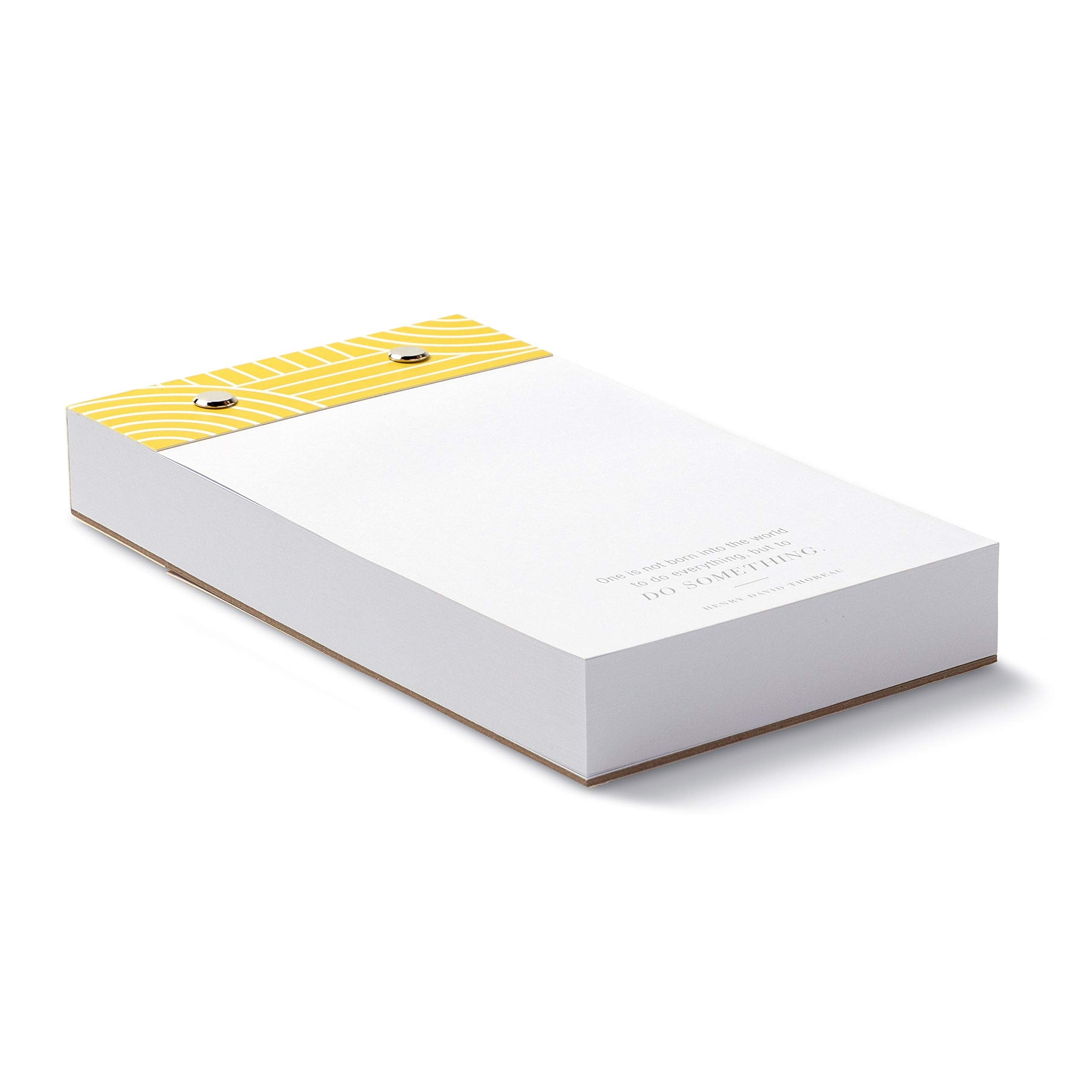 Large List Pad by Compendium: "One is not born into this world to do everything, but to do something."