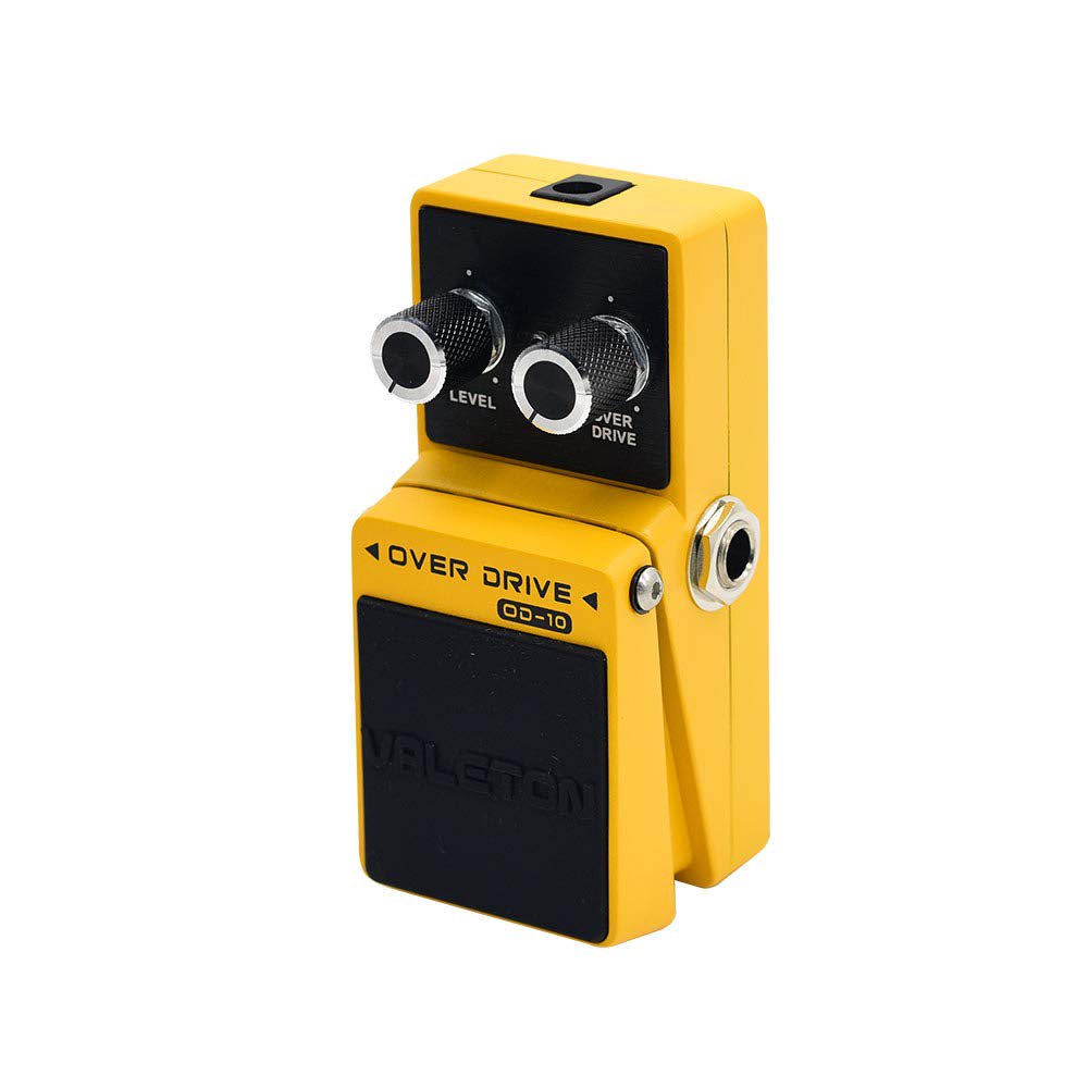 Valeton Analog Overdrive Pedal – Warm Tube-Like Guitar Tone with Boss OD-1 Inspired Sound – Compact Zinc Alloy Guitar Effects Pedal with Low Noise, Buffer Bypass and Heavy-Duty Metal Switch