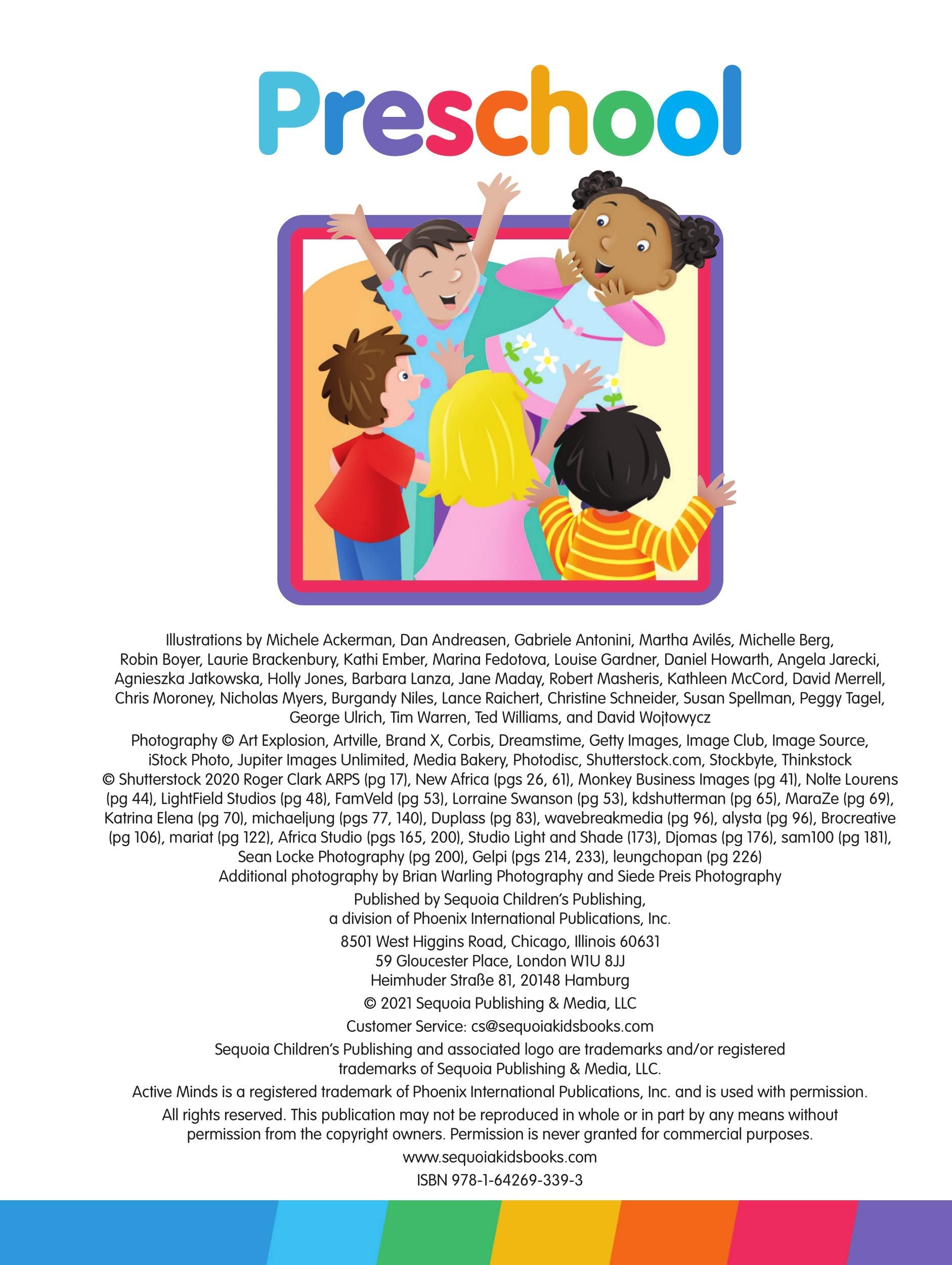 1001 STEAM Preschool Activity Workbook: Learn Sight Words, Letters, Numbers, Phonics, Shapes and More with Fun Activities! - 320 Pages (Ages 3 and up) (1001 Activity Books)