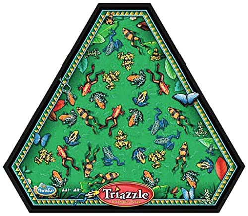 Think Fun Triazzle - Picture-Matching Brainteaser Puzzle | Engages Strategic Thinking & Memory | Perfect for Kids Ages 8 and Up | Award-Winning Game