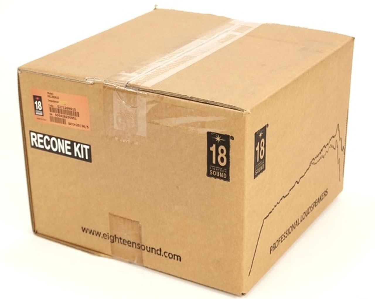 18 Sound R15NLW9401-4 RECONE KIT for 15NLW9401-4 BASS 2400-Watt VC NEO 4 OHM Woofer 100 mm Interleaved Sandwich Voice Coil 1200W AES Power Handling Fiberglass Reinforced Water Repellent Treated Cone