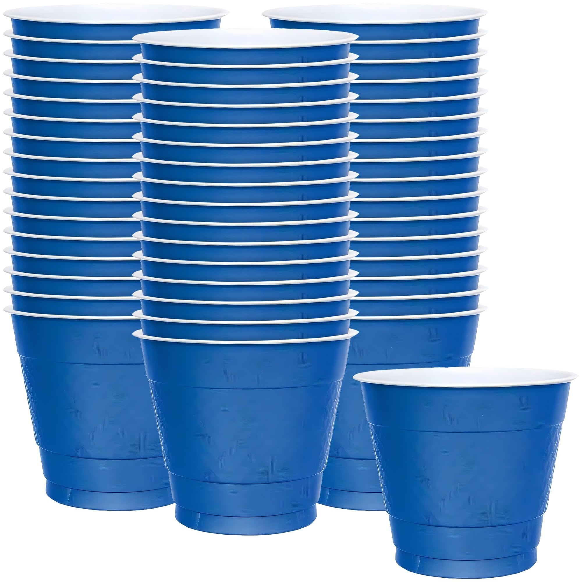 Hanna K. Signature Collection Cups-9oz | Blue | Pack of 50 Plastic, 9 oz. Cup