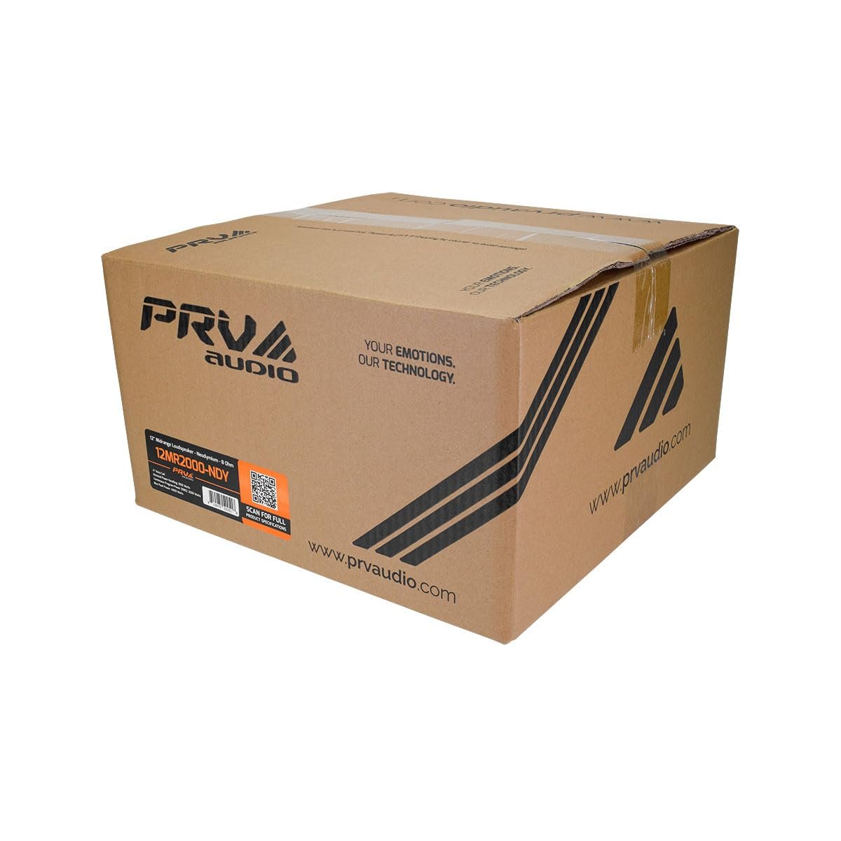 PRV AUDIO 12MR2000-NDY 12 inch Midrange PRO Audio Speaker, 2000 Watts 8 Ohm, 98dB, 4" Voice Coil High Power Car Audio & Chuchero Neodymium Loudspeaker (Single)