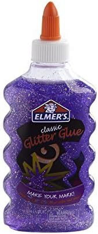 Elmers Liquid Glitter Glue, Washable Assorted Colors, 6 Oz, 3 Pack