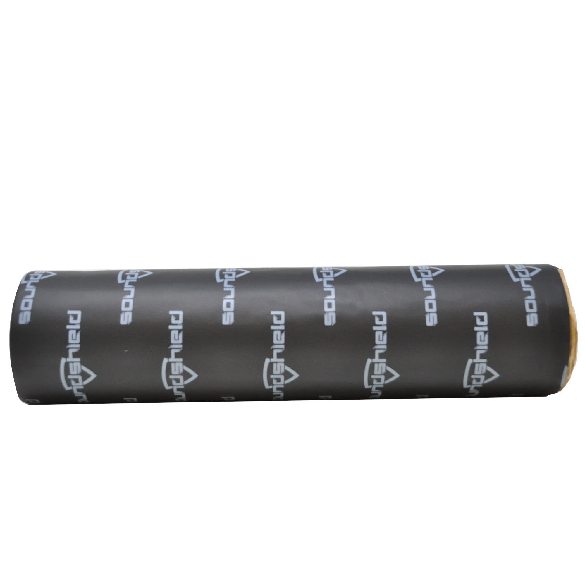 SOUNDSHIELD SSD-1 Car Sound Deadening Door Kit Single Roll 11 Sq. Feet 3 MM Closed Cell Acoustic Foam 1.5 MM Butyl Rubber with Aluminum Foil Core