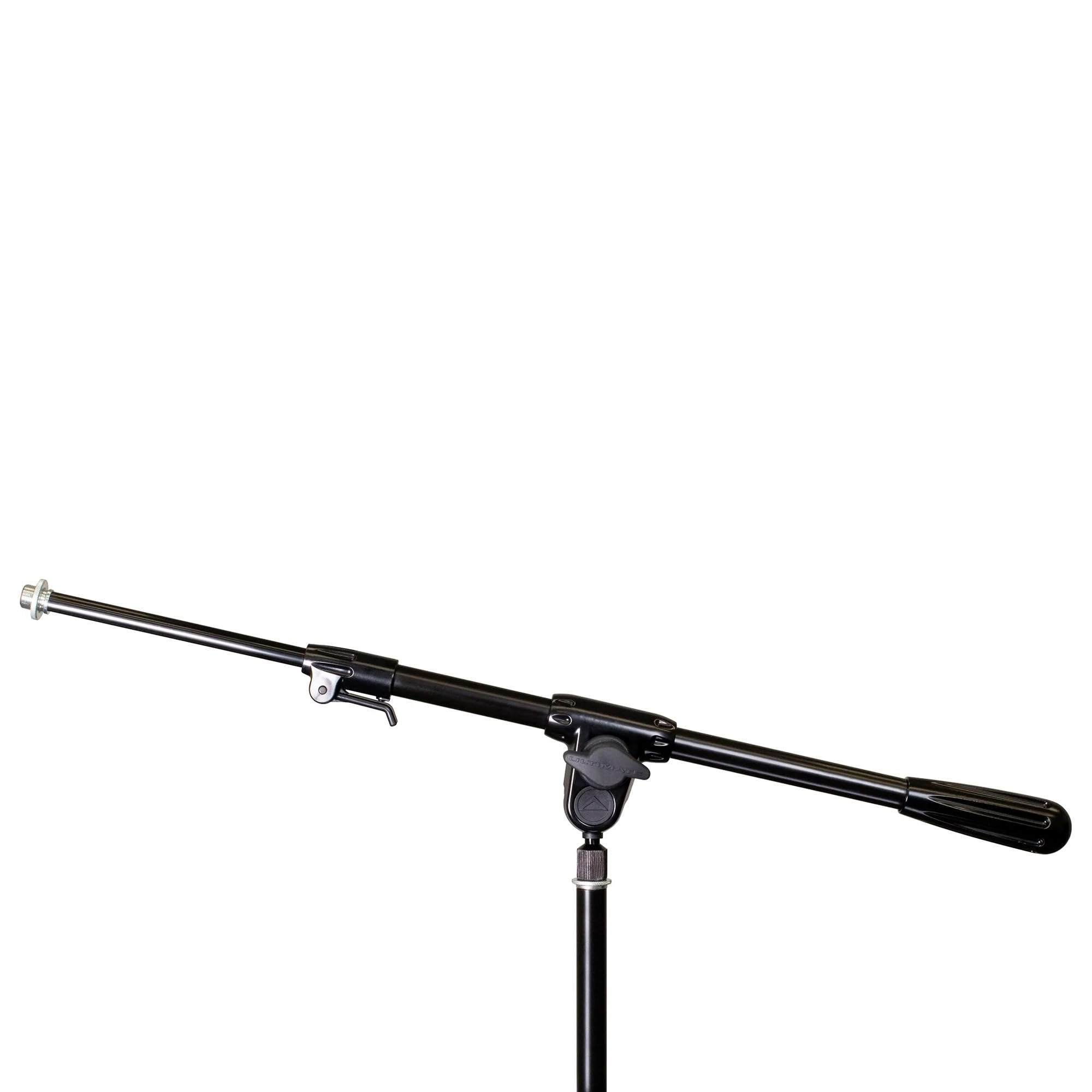 Ultimate Support PRO-R-T-SHORT-T Pro Series R Microphone Stand w/Telescoping Boom, Plastic Tripod Base, and Short Height