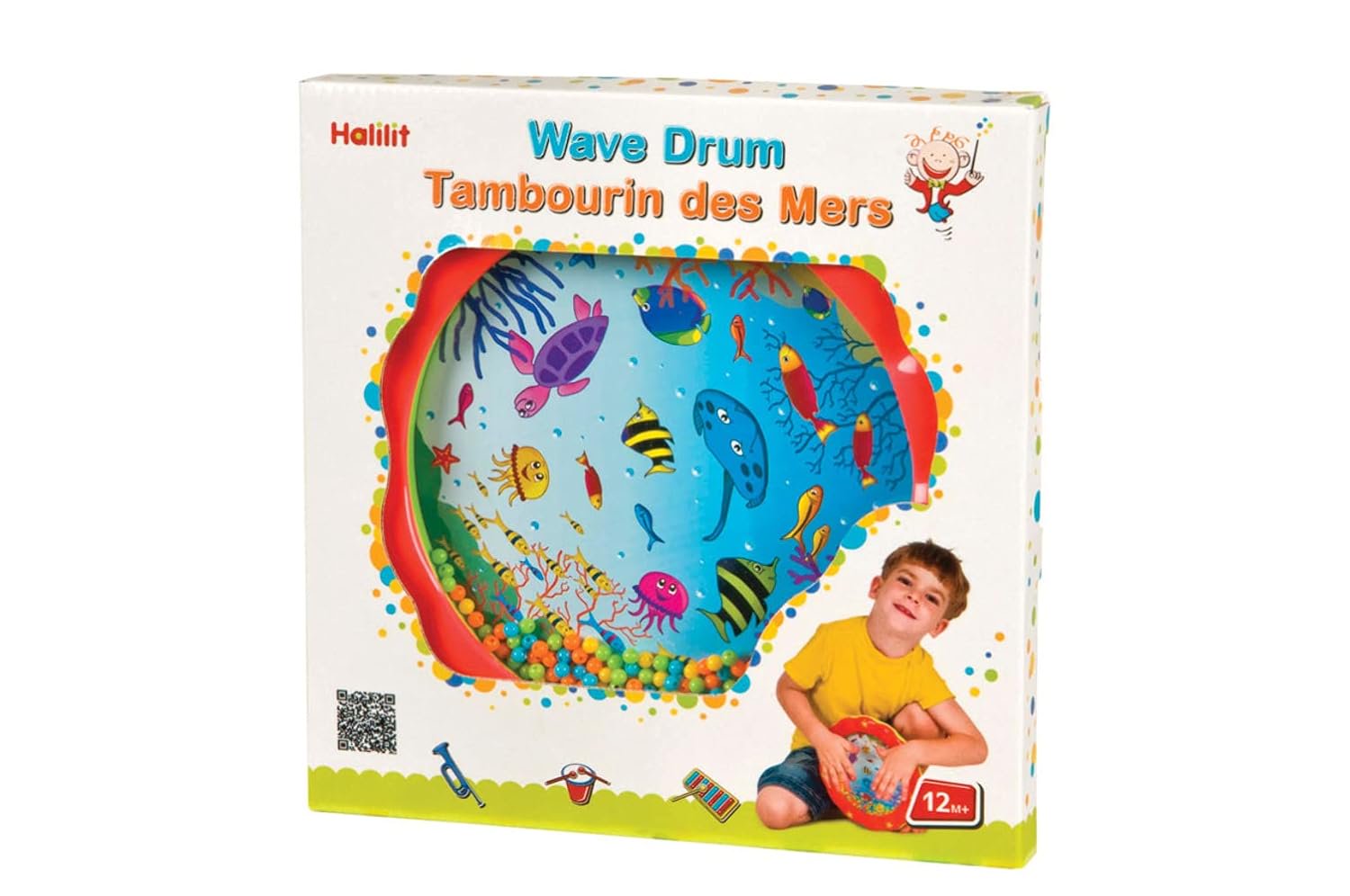 Halilit Wave Drum Musical Instrument