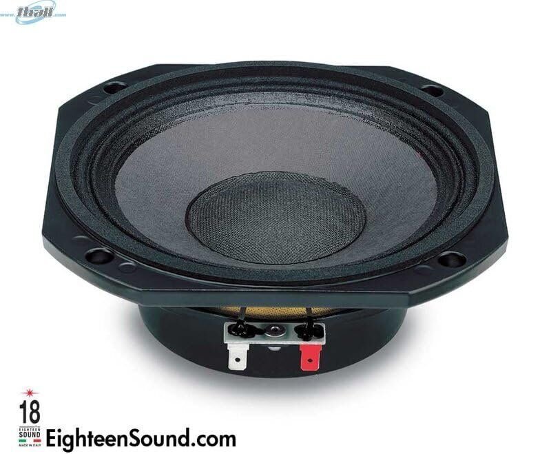 Eighteen Sound 6NM410B-8 6-in High Output Midrange Transducer 240 Watts RMS...