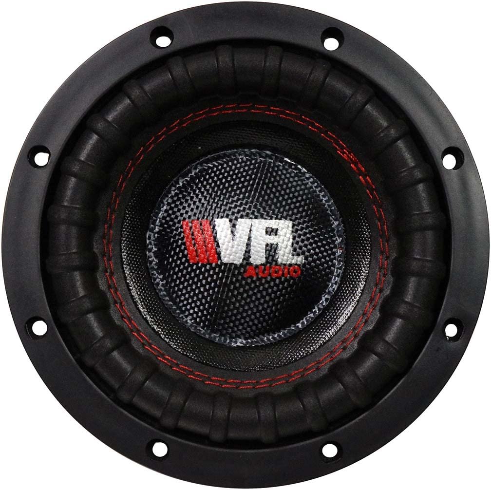 American Bass VLF 8 Inch Subwoofer 600 Watt RMS and 1200 Watt Max Power, 4 Ohm Impedance, 120-oz Magnet, and 2.5-inch Voice Coil, Pack of 1