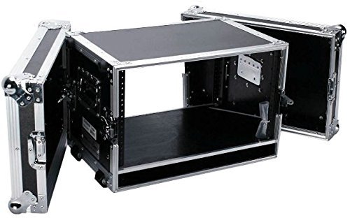 DEEJAYLED 6U Space DJ Rack W Handle & (TBH6UEDHW)