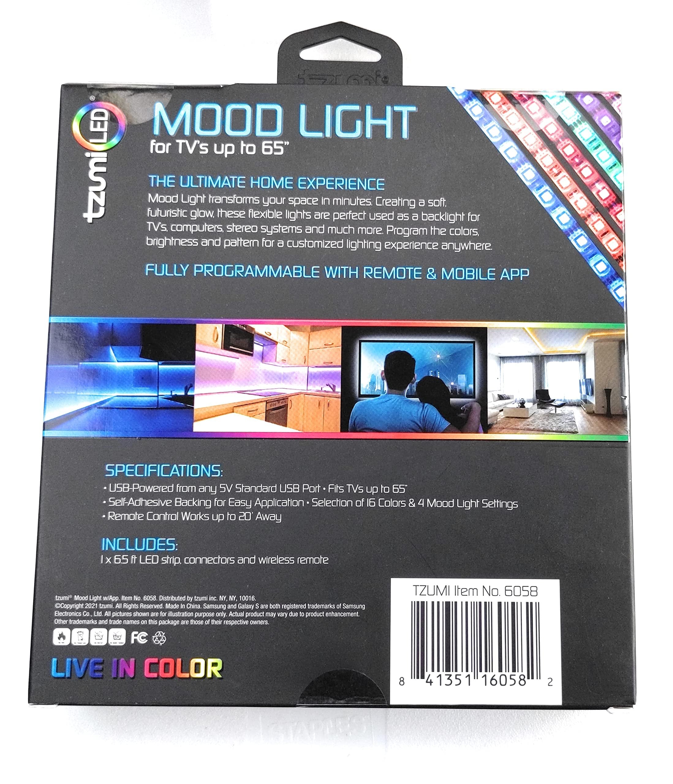 TZUMI 6058 TZUMI LED Mood Light with APP