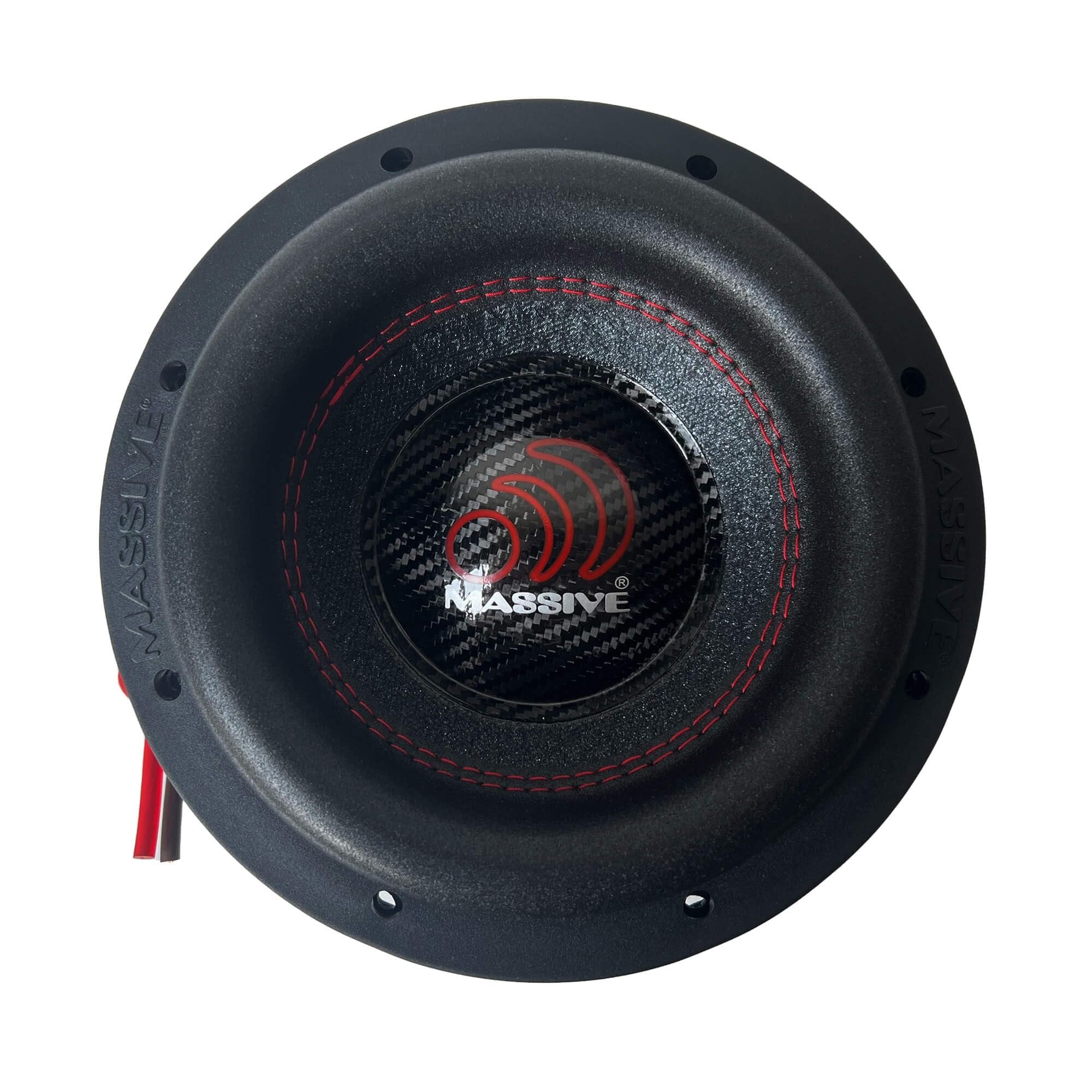 Massive Audio H84-8" 600 Watts RMS - 1200w MAX Dual 4 Ohm 2.5" V.C. Cast Basket Subwoofer