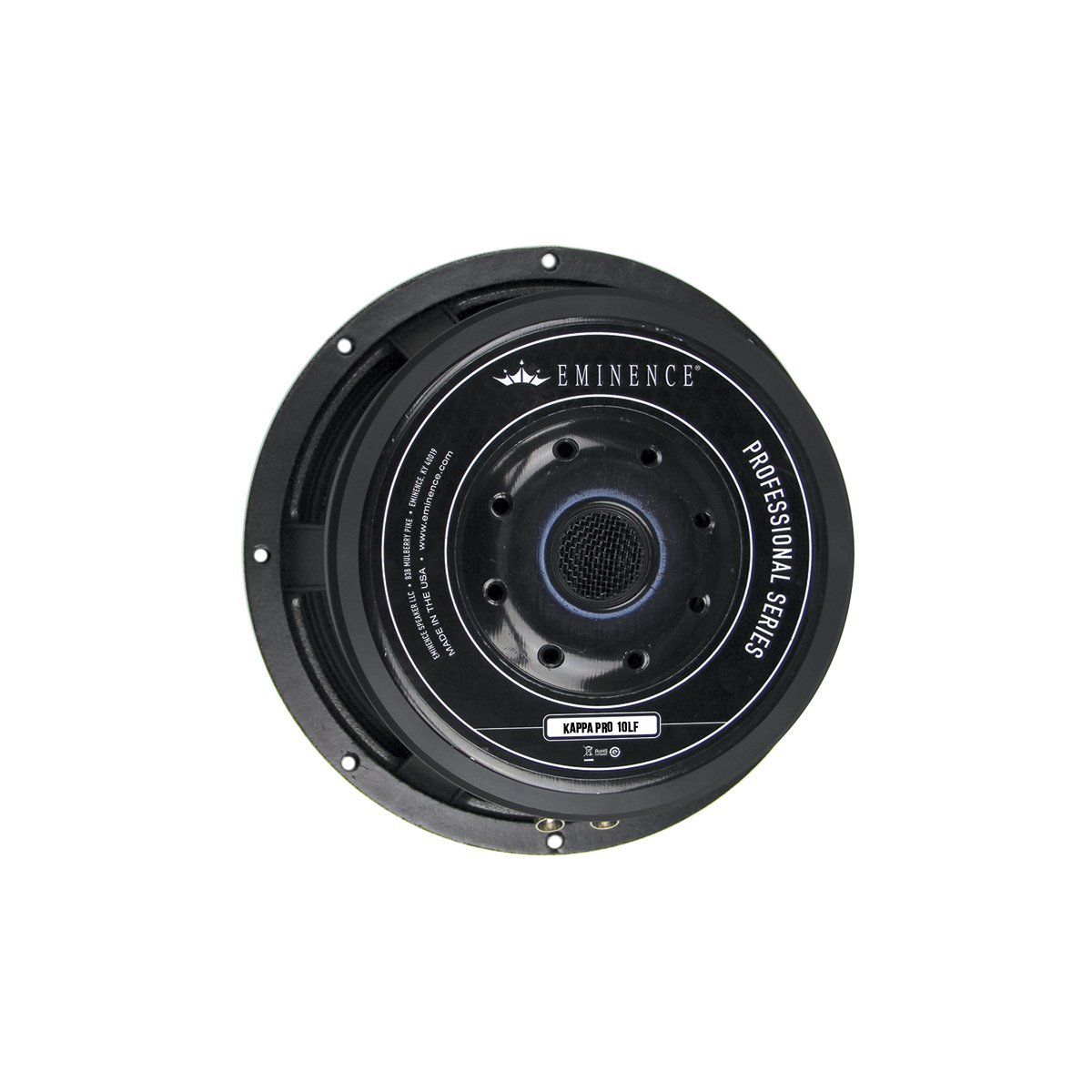Eminence Professional Series Kappa Pro 10LF 10" Bass Amplifier Speaker, 600 Watts at 8 Ohms