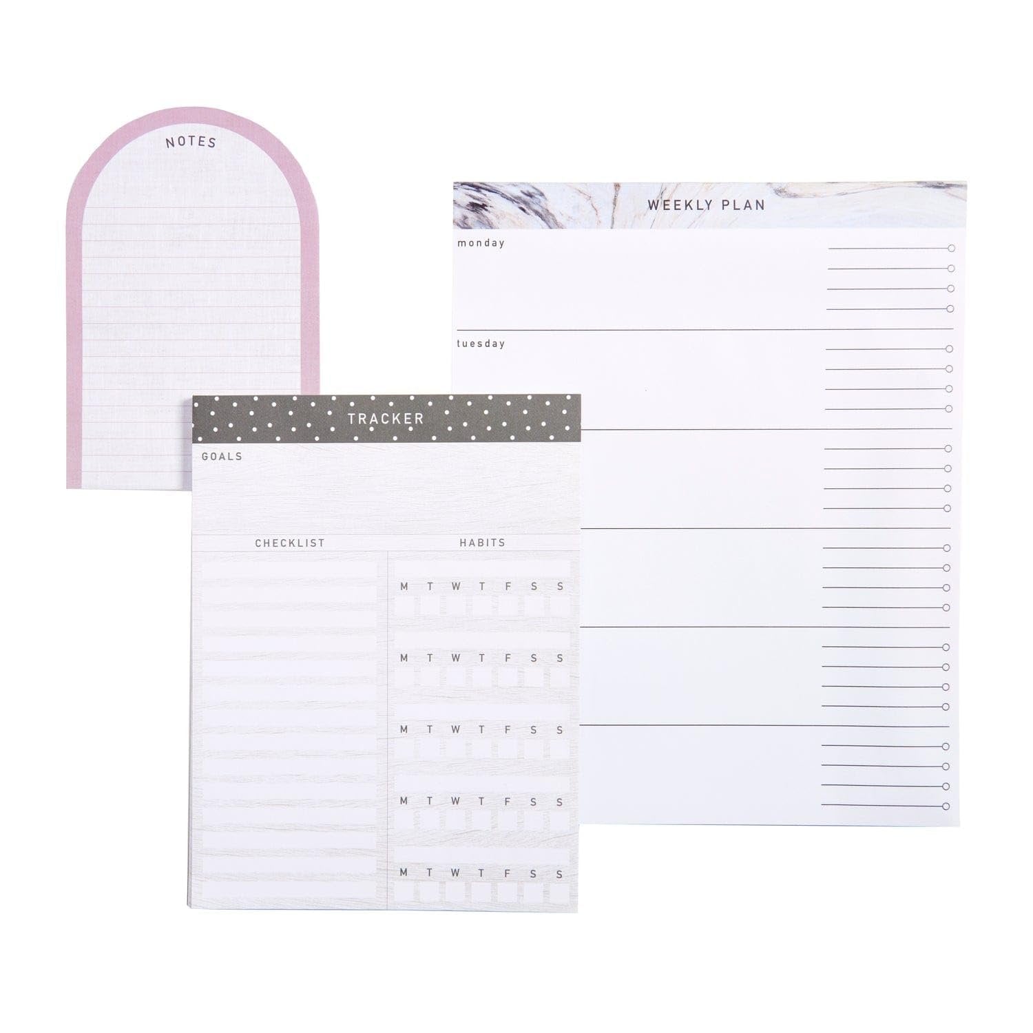 Weekly Planning Notepad Set