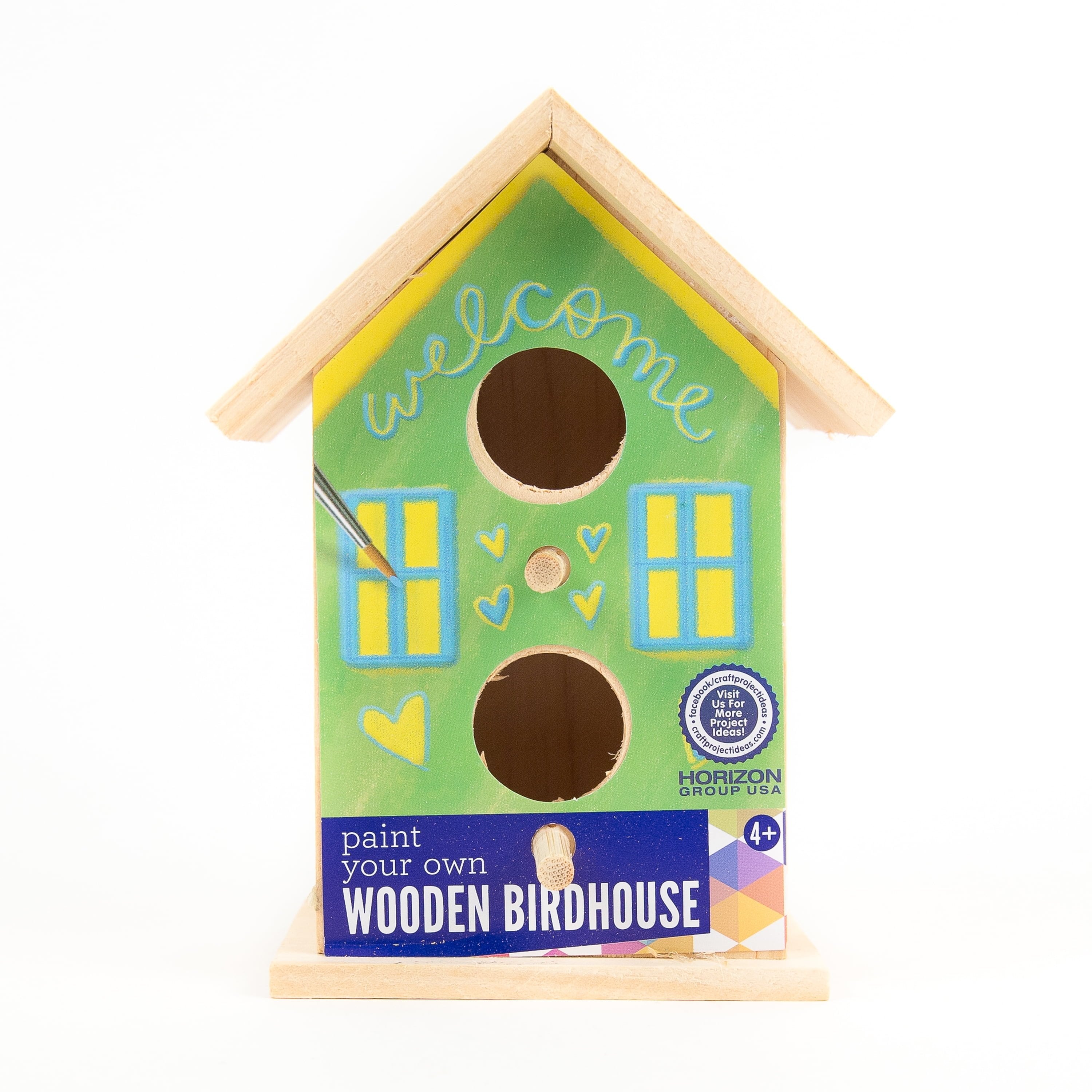 Go Create Traditional 2-Entry Mini Bird House