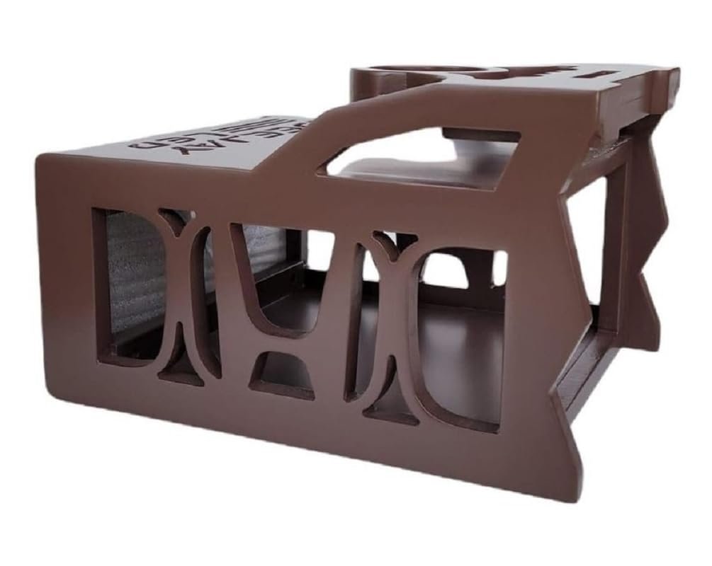 DEEJAY LED TBH1D3EQBNHONDA DJL One Din Two EQ Brown Paint Honda Stylish Wooden Controller Case for Mobile Competitions