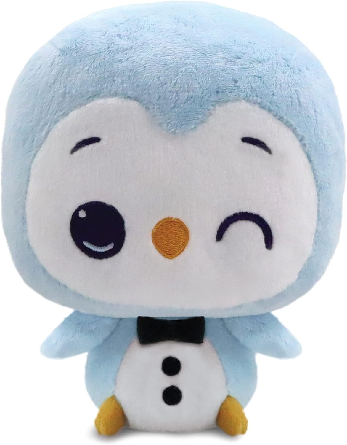 GUND Drops, Webster Waddles, Expressive Holiday Stuffed Animal Soft Plush Pet, Snowman Penguin, 6