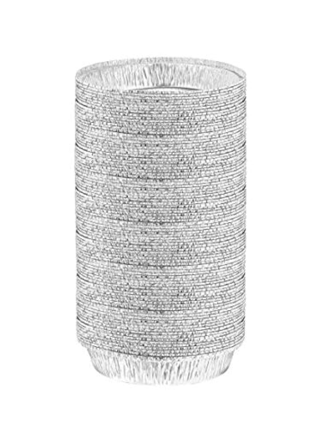 Heavy-Duty Reusable Eco-Friendly Aluminum Foil Round Pan with Dome Lid - 8.5" x 8.5" x 2.75" (Pack of 288) - Perfect for Catering, Parties, and Bake Sales