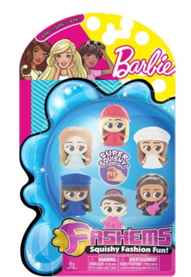 Tech 4 Kids Fash'ems Value Pack Barbie S1 Action Figure