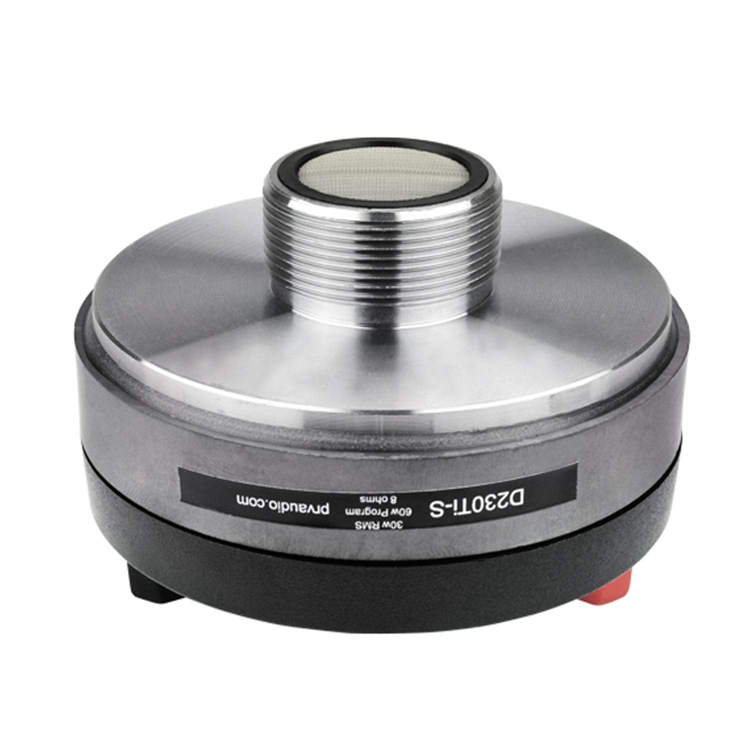 PRV AUDIO 1" Exit Screw-on Driver D230Ti-S 60 Watts 8 Ohm, Pro Audio Titanium Compression Driver for Replacement and Upgrade for Pro Audio Systems (Single)
