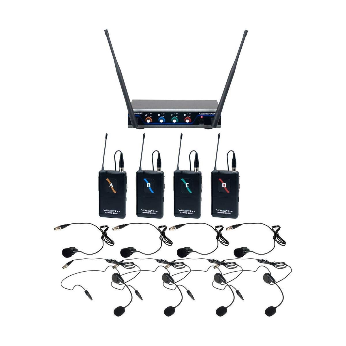 VocoPro Digital-Quad-B2 - Four Channel Wireless